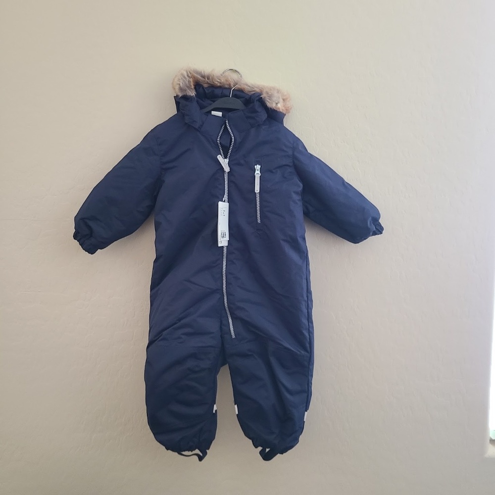 H&M Blue 12 to 18m Snowsuit